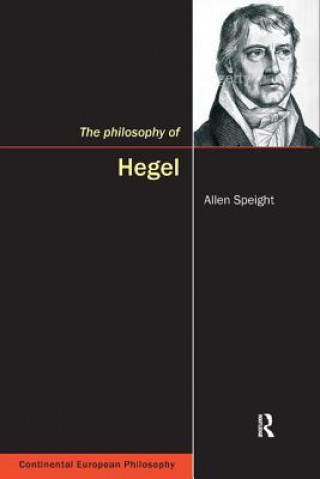 Kniha Philosophy of Hegel Allen Speight