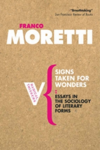 Kniha Signs Taken for Wonders Franco Moretti