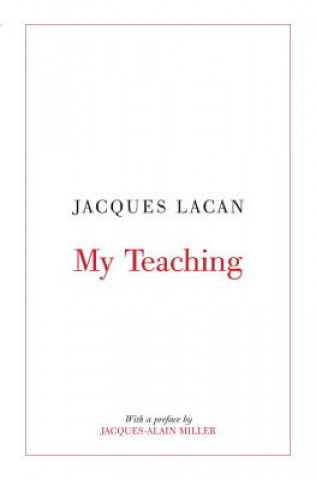 Kniha My Teaching Jacques Lacan