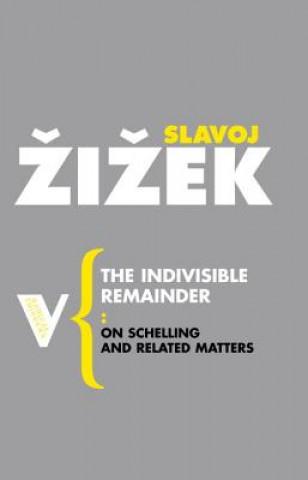 Kniha Indivisible Remainder Slavoj Žizek