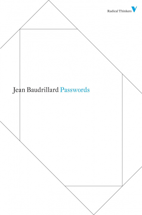 Kniha Passwords Jean Baudrillard