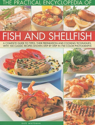 Book Practical Enyclopedia of Fish and Shellfish Kate Whiteman