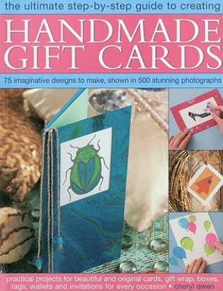 Carte Handmade Gift Cards, Step-by-step Book Cheryl Owen