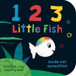 Könyv 1 2 3 Little Fish! Guido van Genechten