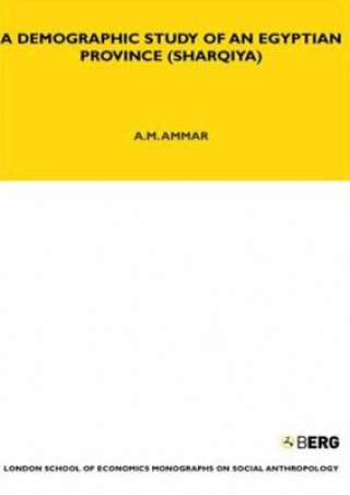 Livre Demographic Study of an Egyptian Province (Sharquiya) A.