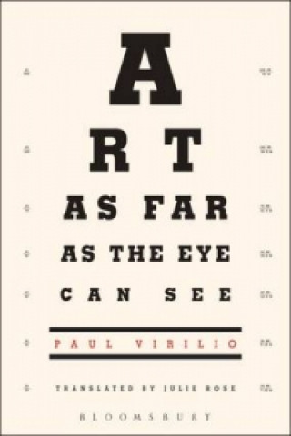 Книга Art as Far as the Eye Can See Paul Virilio