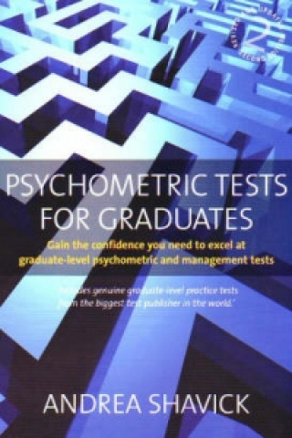 Carte Psychometric Tests for Graduates 2nd Edition Andrea Shavick