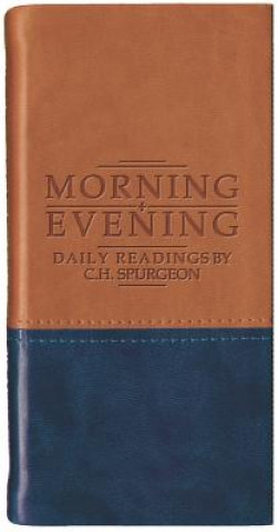 Carte Morning and Evening - Matt Tan/Blue C H Spurgeon