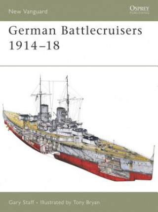 Kniha German Battlecruisers 1914-18 Gary Staff