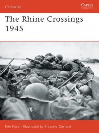Carte Rhine Crossings 1945 Ken Ford