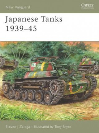 Kniha Japanese Tanks 1939-45 Steven J. Zaloga