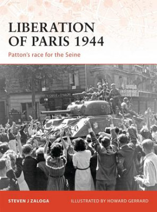 Carte Liberation of Paris 1944 Steven J. Zaloga