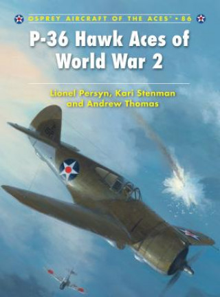 Könyv P-36 Hawk Aces of World War 2 Lionel Persyn