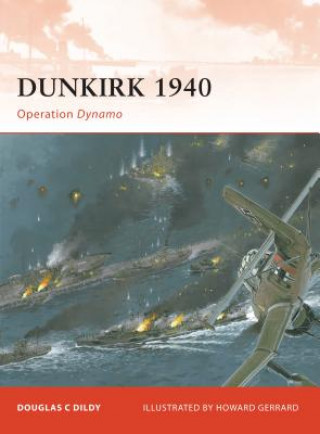 Carte Dunkirk 1940 Doug Dildy