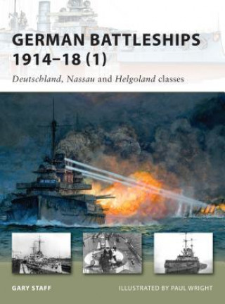 Könyv German Battleships 1914-18 Gary Staff