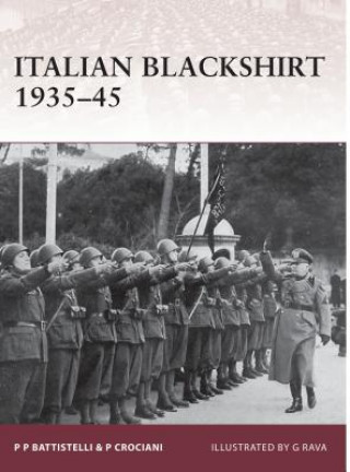 Kniha Italian Blackshirt 1935-45 Pier Paolo Battistelli