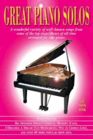Könyv Great Piano Solos - The Show Book 