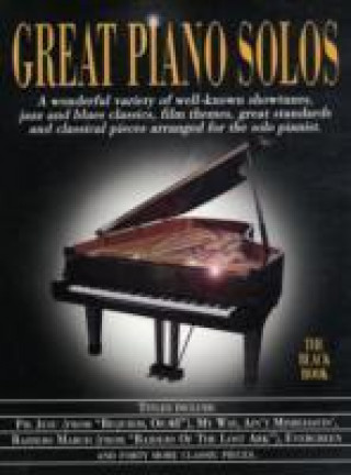 Könyv Great Piano Solos - The Black Book 