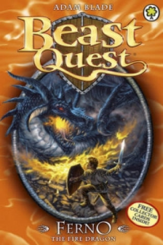 Kniha Beast Quest: Ferno the Fire Dragon Adam Blade