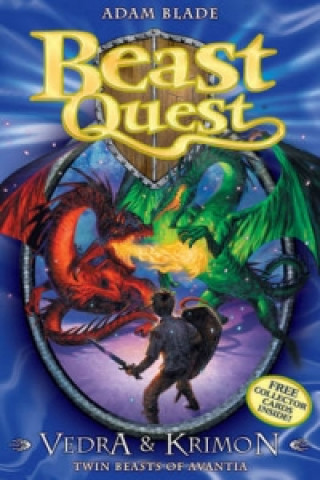 Könyv Beast Quest: Vedra & Krimon Twin Beasts of Avantia Adam Blade