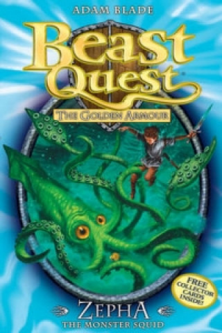 Kniha Beast Quest: Zepha the Monster Squid Adam Blade