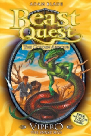 Kniha Beast Quest: Vipero the Snake Man Adam Blade