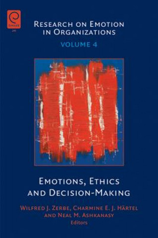 Kniha Emotions, Ethics and Decision-Making Zerbe