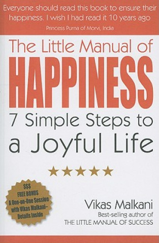 Kniha Little Manual of Happiness, The - 7 Simple Steps to a Joyful Life Vikas Malkani