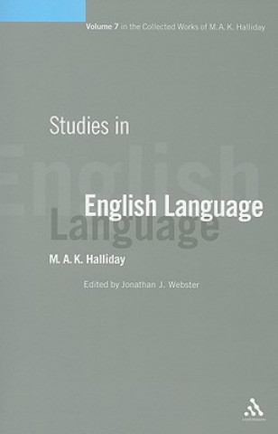 Kniha Studies in English Language M A K Halliday
