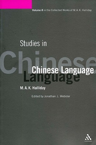 Książka Studies in Chinese Language M A K Halliday