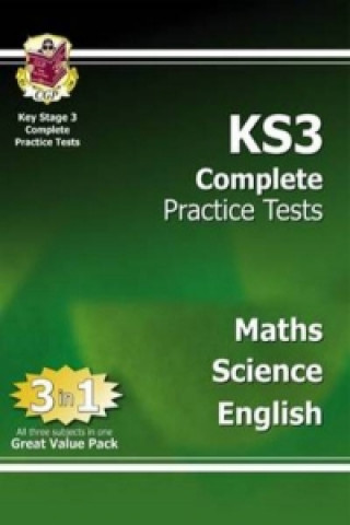 Könyv KS3 Complete Practice Tests - Maths, Science & English Richard Parsons