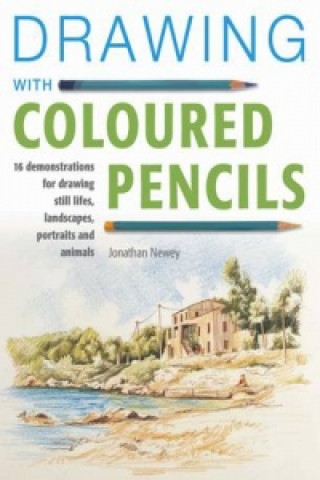 Kniha Drawing with Coloured Pencils Jonathan Newey