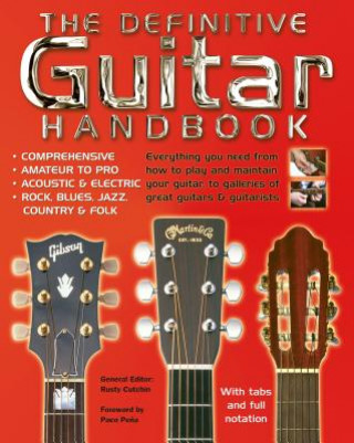 Kniha Definitive Guitar Handbook Rusty Cutchin