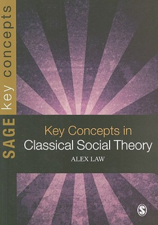 Kniha Key Concepts in Classical Social Theory Alex Law