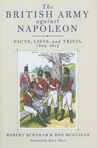 Könyv British Army Against Napoleon : Facts, Lists, and Trivia, 1805-1815 Robert Burnham