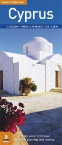 Knjiga Rough Guide Map Cyprus 