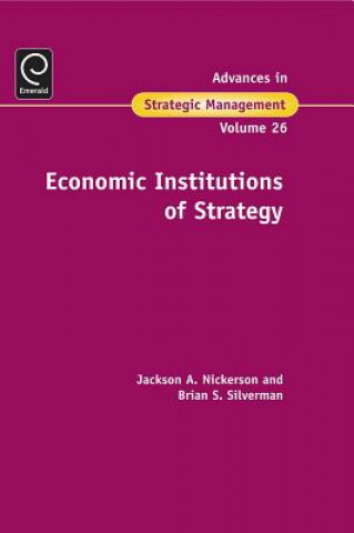 Könyv Economic Institutions of Strategy Jackerson A Nickerson