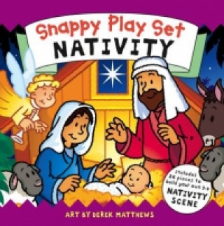 Kniha Snappy Playset Nativity Rachel Williams