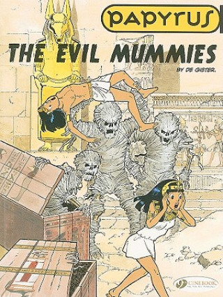Könyv Papyrus Vol.4: the Evil Mummies Lucien De Gieter