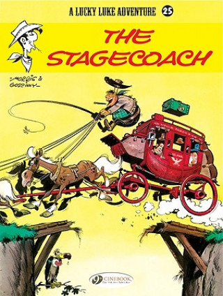 Kniha Lucky Luke 25 - The Stagecoach René Goscinny