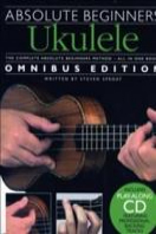 Książka Absolute Beginners Ukulele Omnibus Edition Steven Sproat