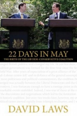 Kniha 22 Days in May David Laws