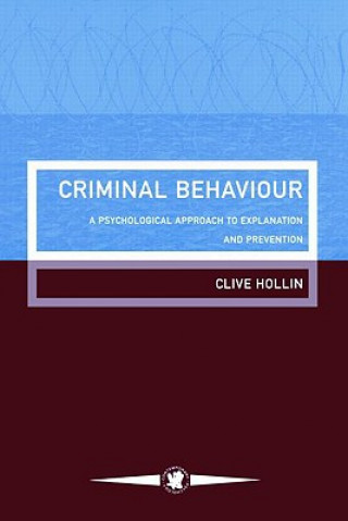 Knjiga Criminal Behaviour Clive Hollin