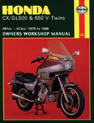 Книга Honda CX/GL500 & 650 V-Twins (78 - 86) Haynes Publishing