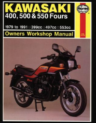 Carte Kawasaki 400, 500 & 550 Fours (79 - 91) Haynes Publishing