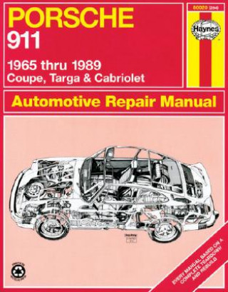 Knjiga Porsche 911, 1965-89 Coupe, Targa and Cabriolet Automotive R J H Haynes