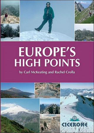 Könyv Europe's High Points Rachel Crolla