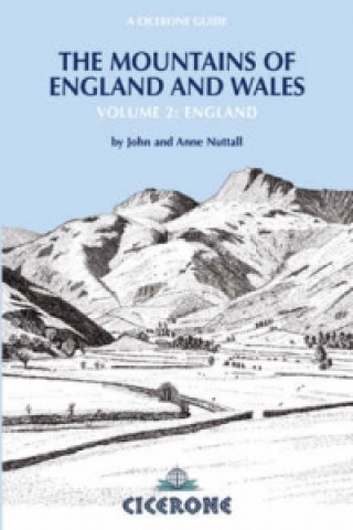 Carte Mountains of England and Wales: Vol 2 England John Nuttall