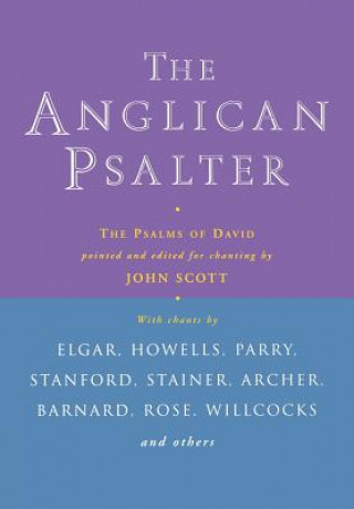 Book Anglican Psalter John Scott