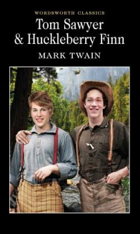 Book Tom Sawyer & Huckleberry Finn Mark Twain